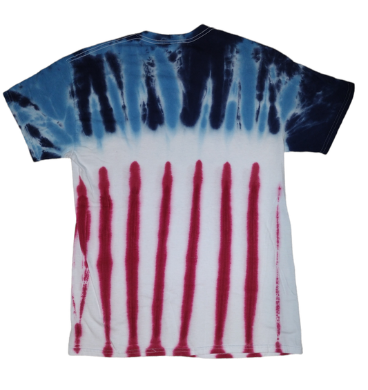 Medium American Flag Tiedye