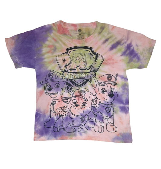 Kids 4/5 Paw Patrol Tiedye Tshirt