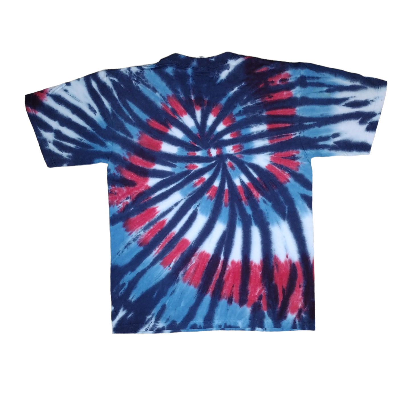 Small RWB Spiral Tiedye