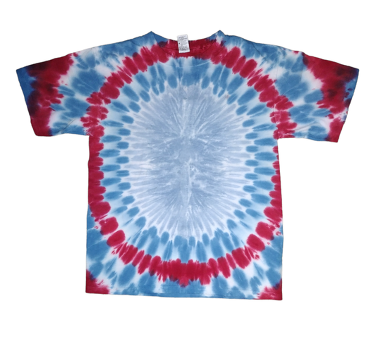 Small Circle RWB Tiedye