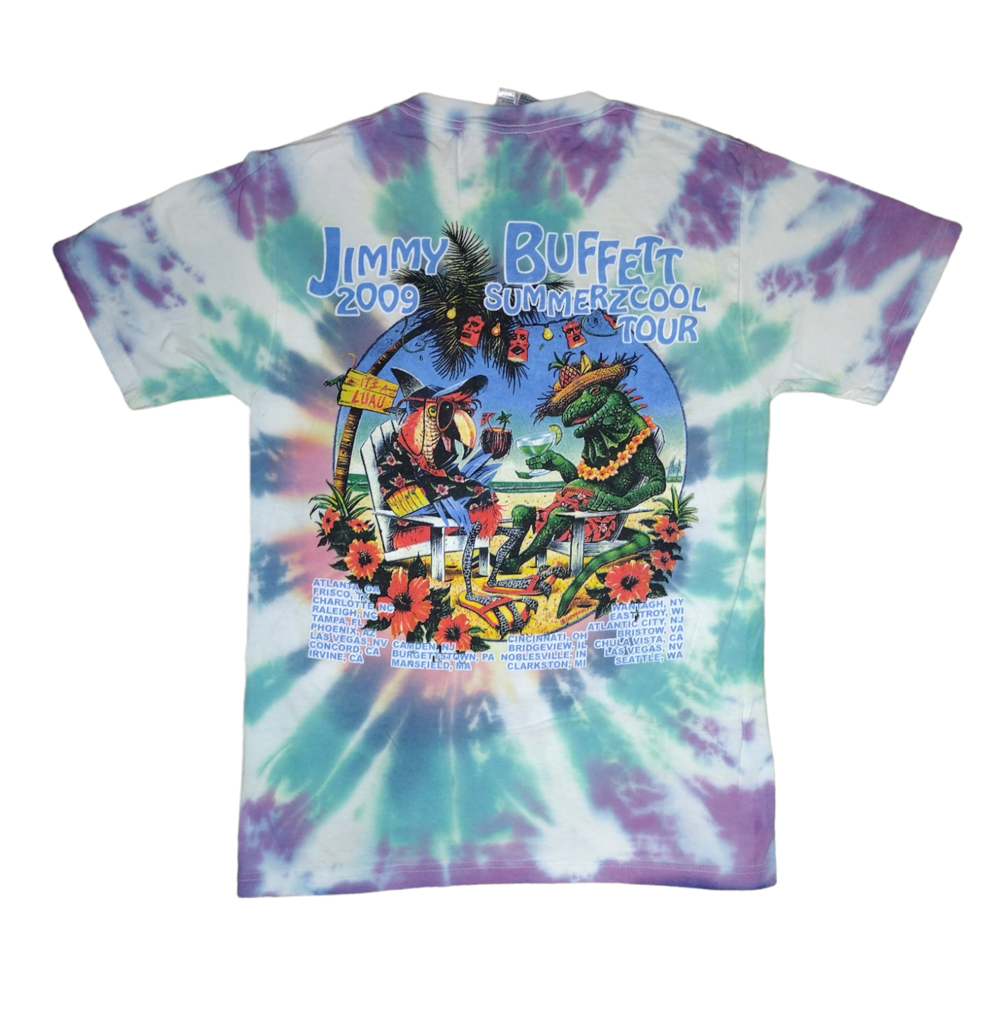 Small Jimmy Buffet tiedye