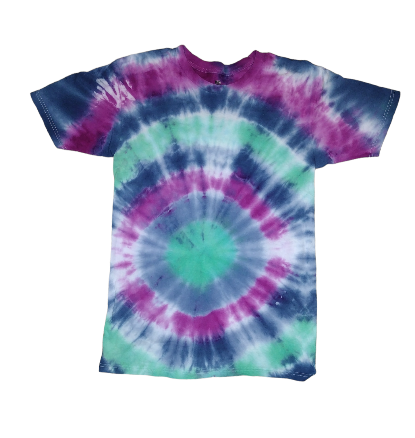 Medium Magenta and Teal Tiedye